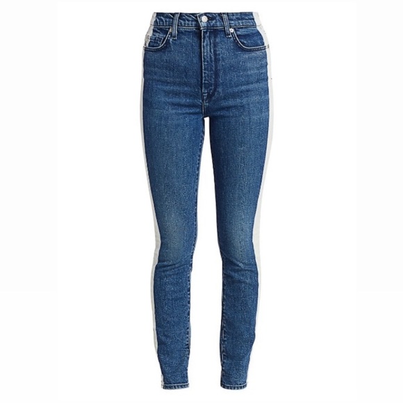 7 For All Mankind High-Rise Side Stripe Jeans 28 - Picture 5 of 15